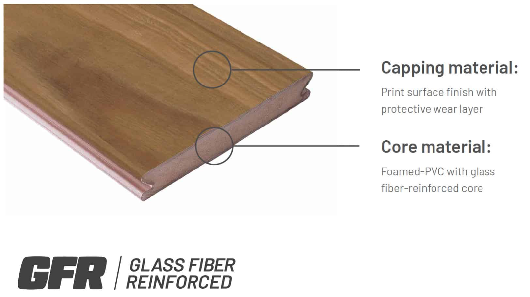 EvaLast Pioneer 3D Texture Decking Board 145x21x5400mm