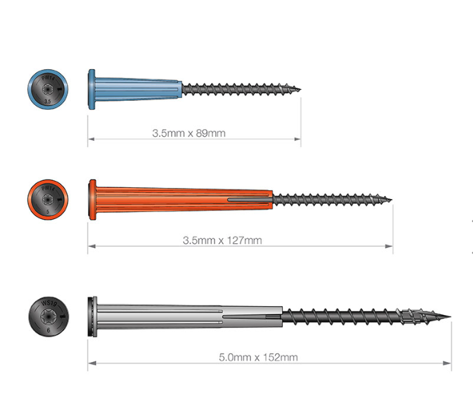 Simpson Deflector Screw SDPW