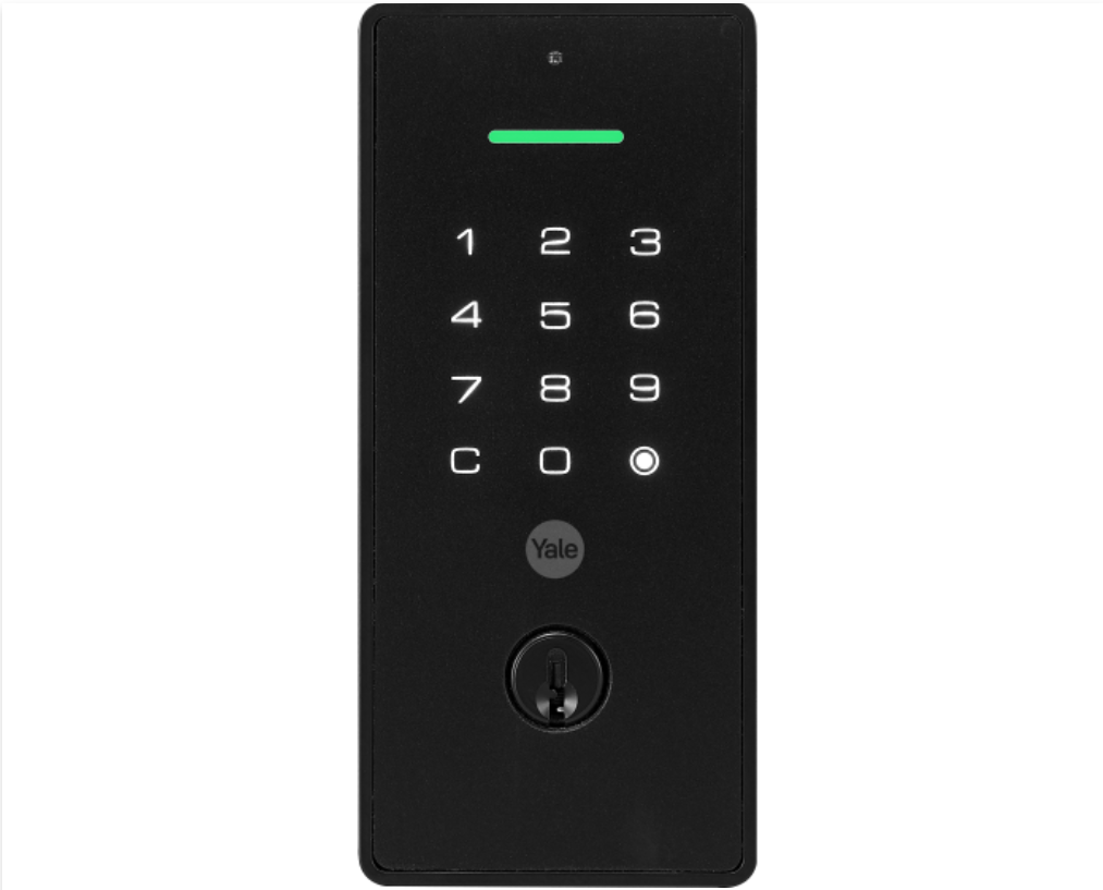 Yale Libi Digital Deadbolt Keyed - Matt Black YLBD226NRMBK