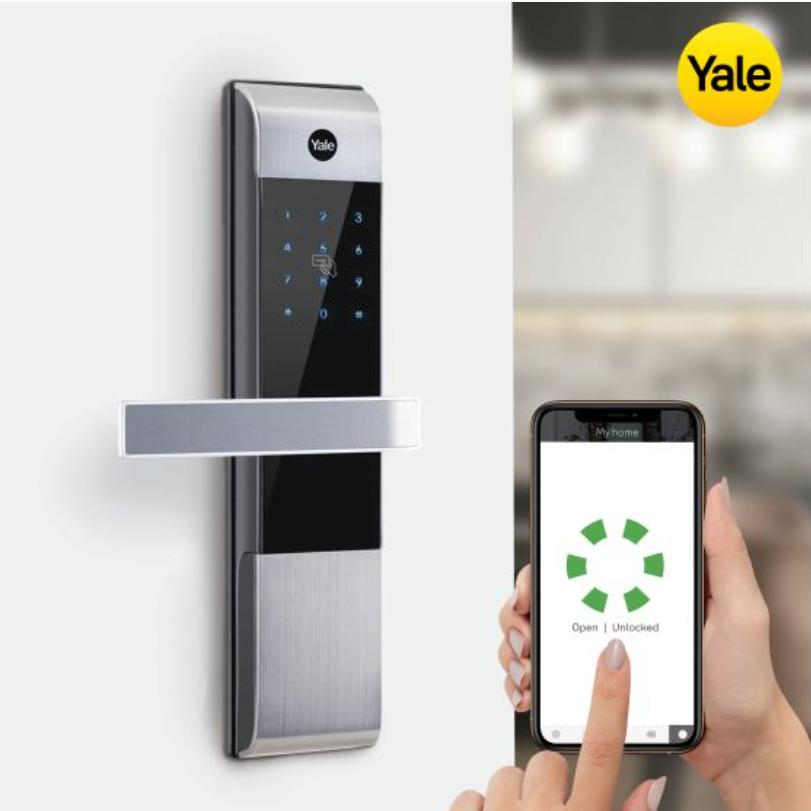 Yale Smart Lock with Home Module - Silver 3109A