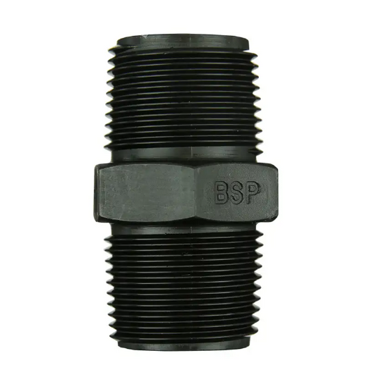 Philmac BSP Threaded Pipe Nipple Poly 2"