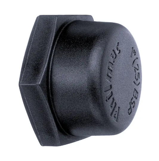 Philmac BSP Threaded Pipe Cap Poly 1-1/2"