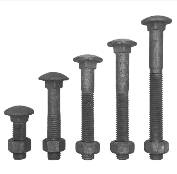 Hobson M12 HDG Cup Head Bolt & Nut 110mm
