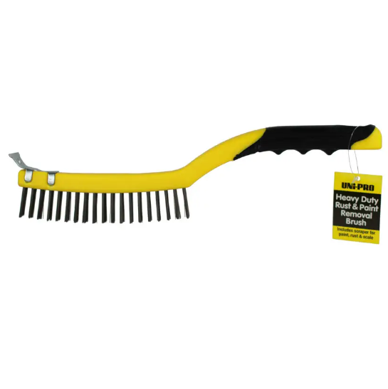 Uni-Pro Rust & Paint Removal Wire Brush