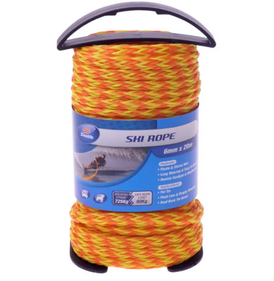 Zenith Ski Rope 6mm x 20m