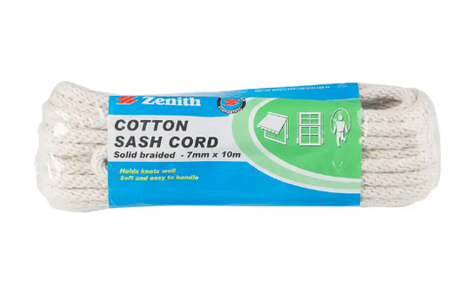 Zenith Cotton Sash Cord 7mm x 10m