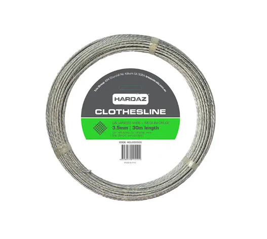 Hardaz Clothesline Galv Wire 3.5mm x 30m