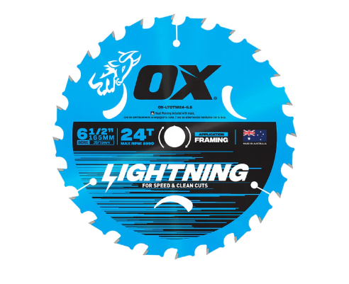 OX Pro Lightning 10-Inch Circular Saw Blade | 40-Tooth