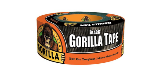 Gorilla Gaffa Tape 48mm x 9m- Black