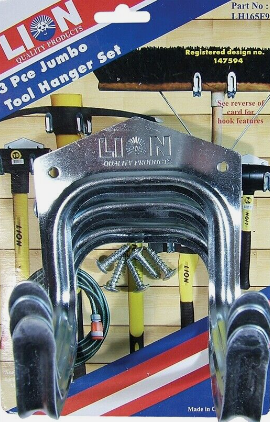 Lion Jumbo Tool Hanger 3PK