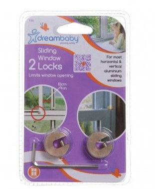 Dreambaby Sliding Window Lock 2PK