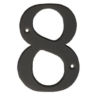 Sandleford Plastic Number 8- 85mm Black