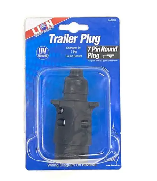 Lion Trailer Plug Round 7 Pin