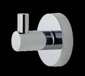 Mixx Round Robe Hook- Chrome