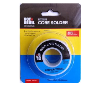 Hot Devil Rosin Core Solder- Electrical