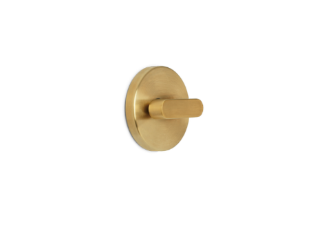 Lane Deadbolt Slimline Round- Brushed Brass