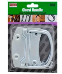 Prestige Chest Handle Zinc Plated 100mm- 2PK