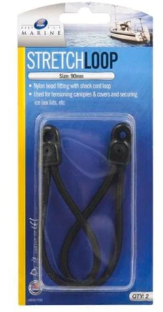 Zenith Stretch Loop 90mm- Black 2PK – Village Hardware