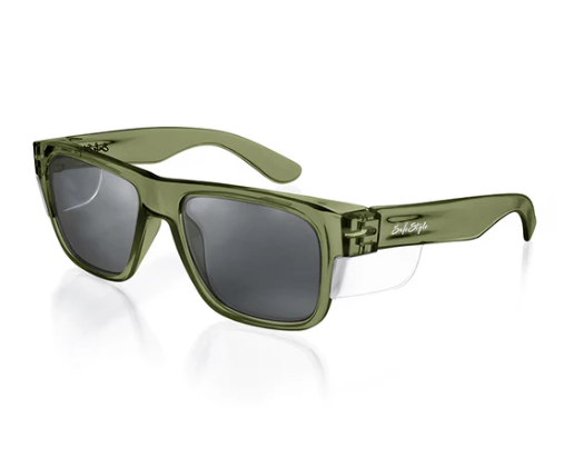 Safestyle Fusions Green Frame Polarised Lens