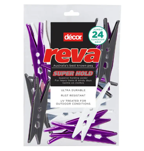 Decor Clothes Pegs 24PK