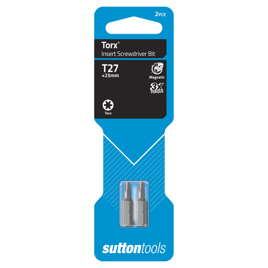 Sutton Torx Driver Bit T27 x 25mm 2PK