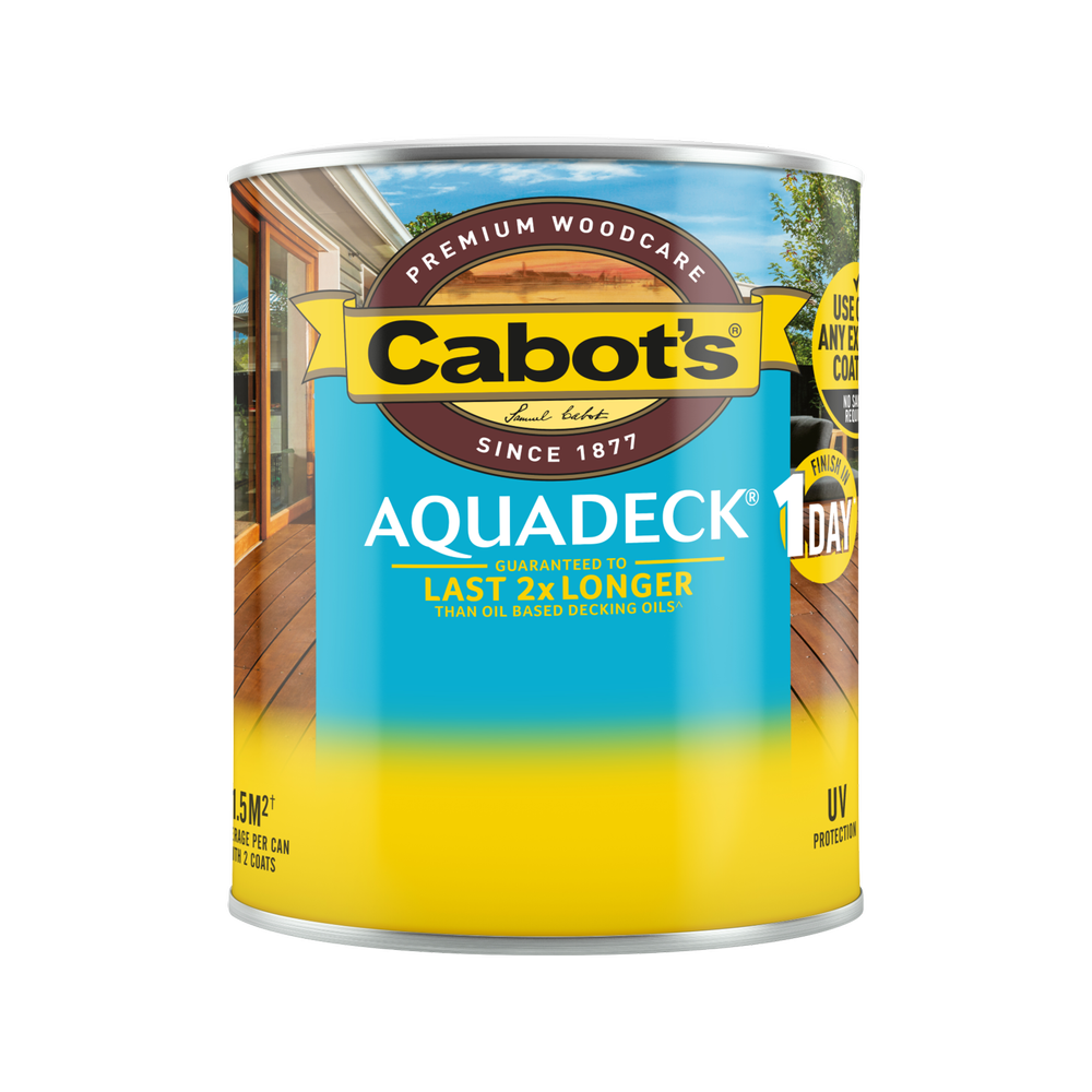 Cabot's AquaDeck- Merbau 250ml