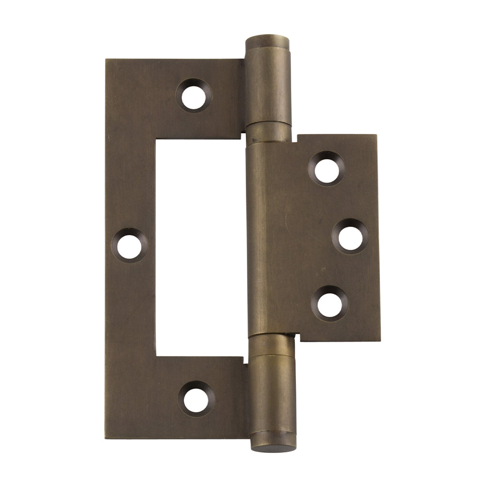 TradCo Hinge Hirline Antique Brass H100xW49xT2.5mm