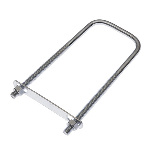 Zenith Square U Bolt Galv 78 x 50mm