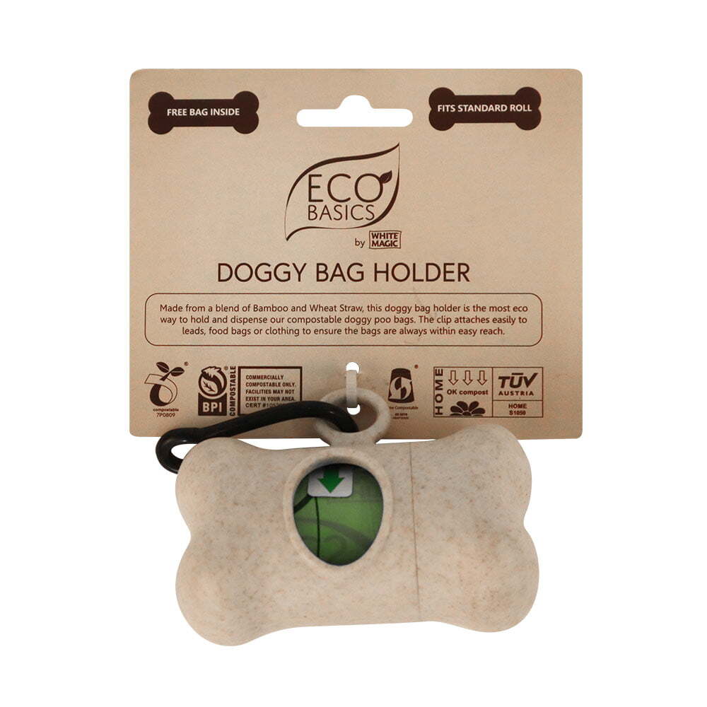 Eco Basics Doggy Bag Holder w/ Bags