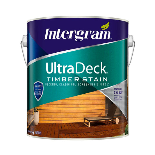 Intergrain UltraDeck Timber Stain- Charcoal 4L