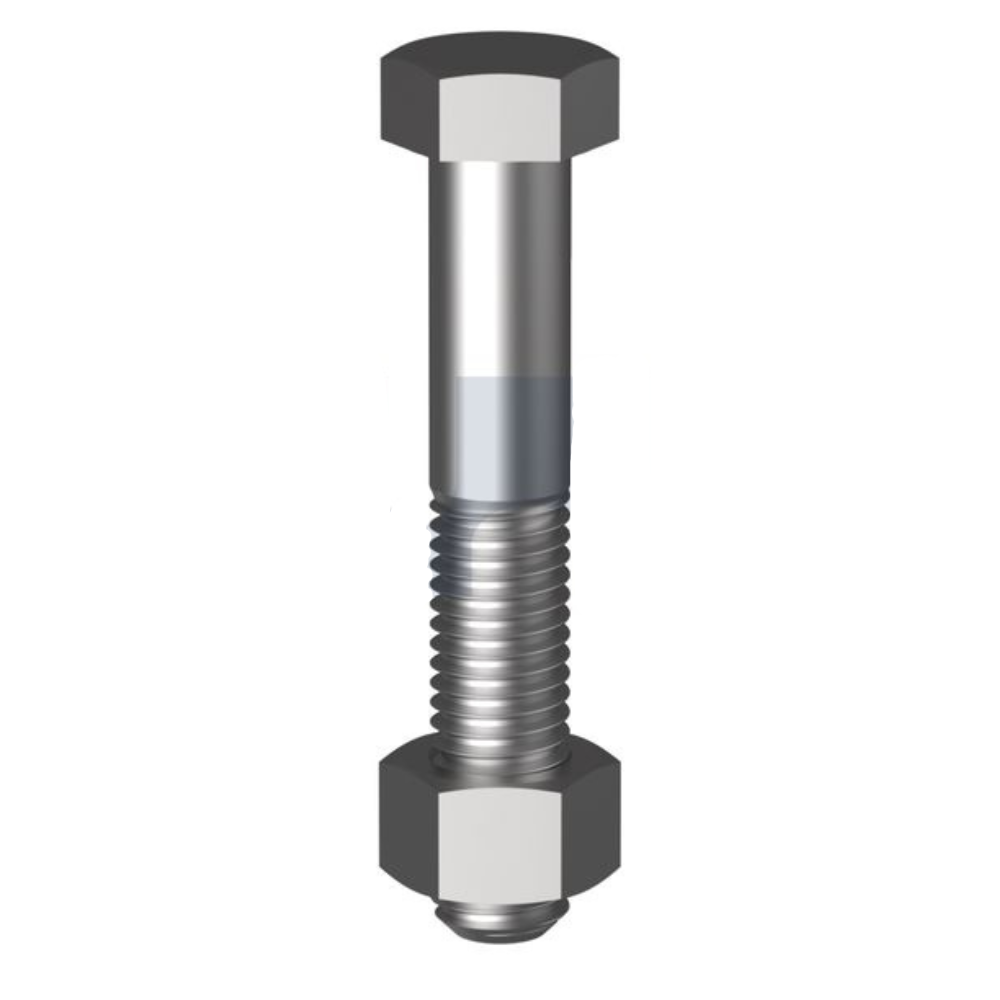 Hobson M12 110mm Gal Hex Head Bolt & Nut