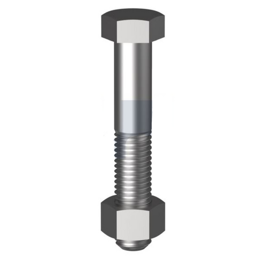 Hobson M12 110mm Gal Hex Head Bolt & Nut