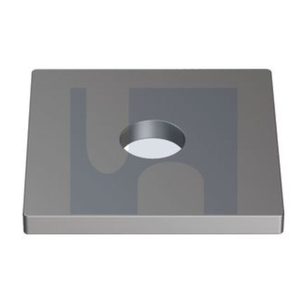 Hobson M10 HDG Square Washer 50x50x3MM BX200