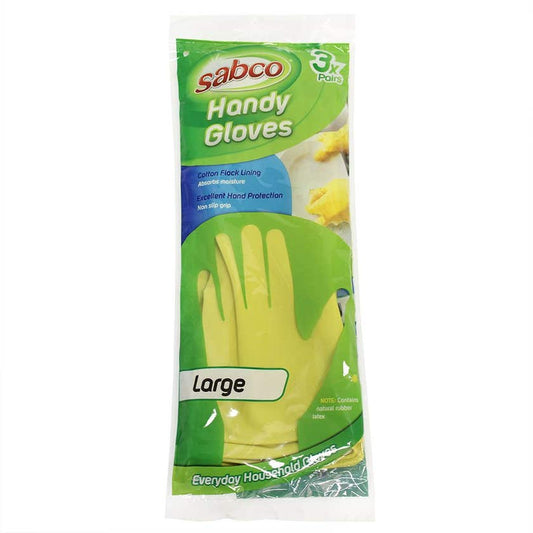 Sabco Handy Gloves 3PK- M