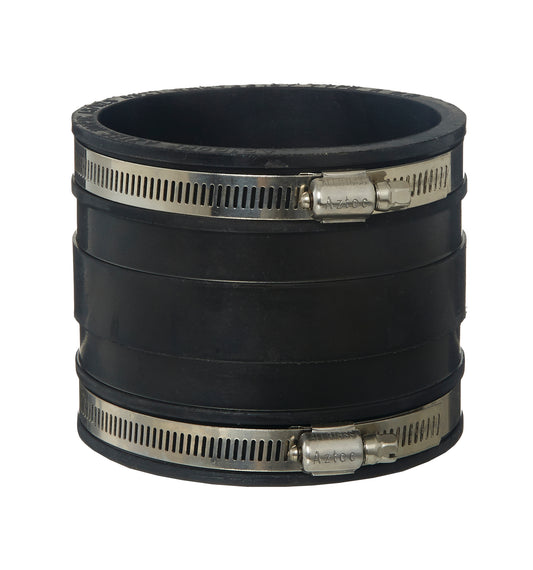 Jenco Fernco Rubber Coupling Black 100mm