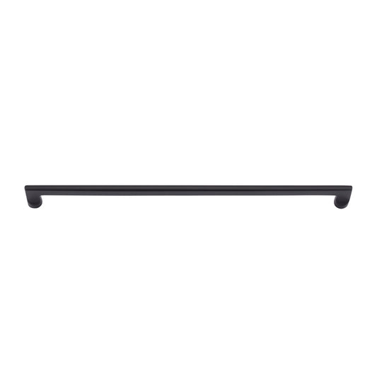 Iver Cabinet Pull Baltimore Matt Black L472xW10xP44mm CTC450mm