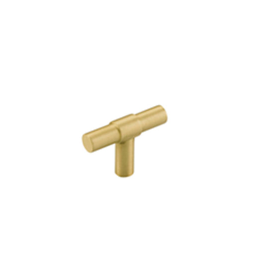 Iver Cabinet Pull Helsinki T Brushed Gold PVD L50xW11xP36mm