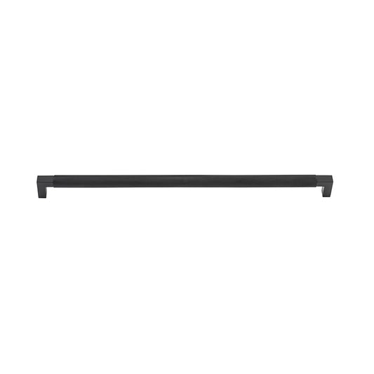 Iver Cabinet Pull Brunswick Matt Black L463xW19xP44mm CTC450mm