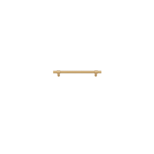 Iver Cabinet Pull Helsinki Brushed Brass L205xW11xP36mm CTC160mm