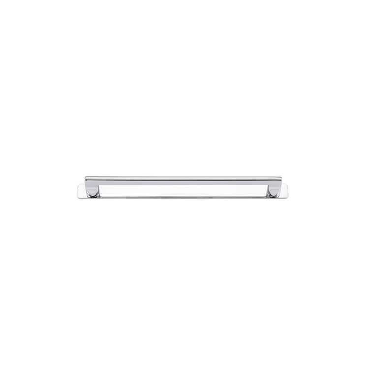 Iver Cabinet Pull Baltimore Polished Chrome With Backplate L301xW24xP39mm CTC256mm