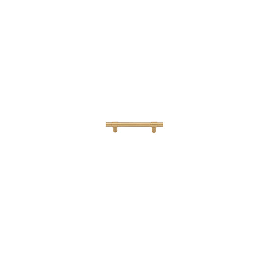 Iver Cabinet Pull Helsinki Brushed Brass L141xW11xP36mm CTC96mm