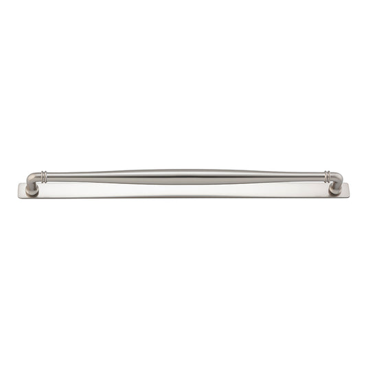 Iver Cabinet Pull Sarlat Satin Nickel With Backplate L495xW24xP54mm CTC450mm