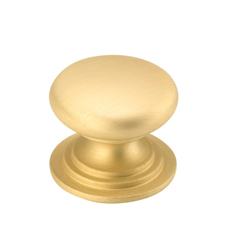 Iver Cupboard Knob Sarlat Brushed Gold PVD P27xD32mm