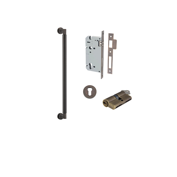 Iver Pull Handle Berlin Signature Brass CTC450mm Key / Key Entrance Kit