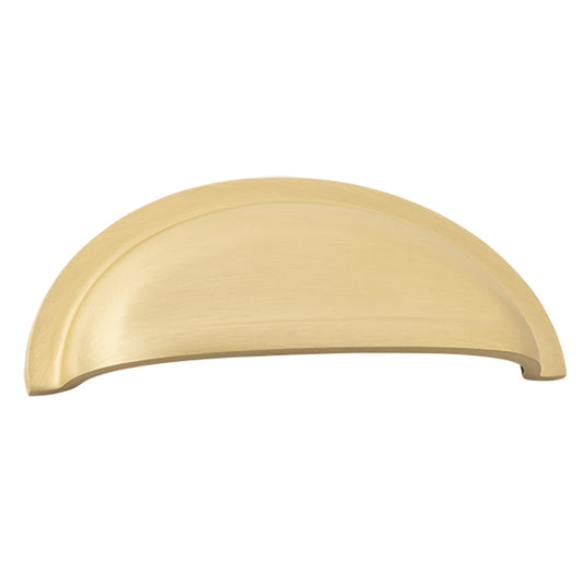 Iver Drawer Pull Sarlat Brushed Brass H38xL96mm CTC64mm