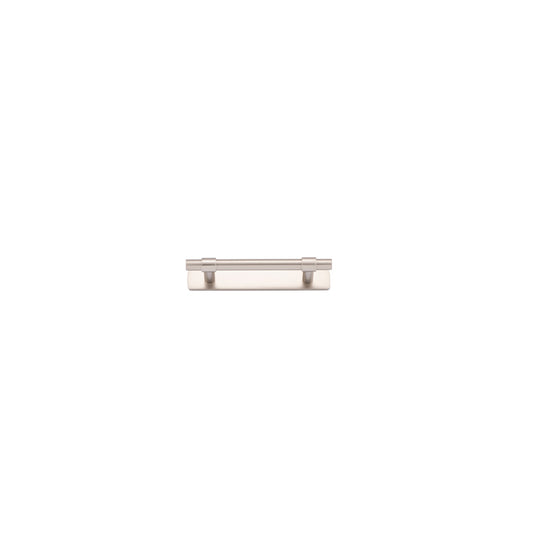 Iver Cabinet Pull Helsinki Satin Nickel With Backplate L141xW24xP39mm CTC96mm