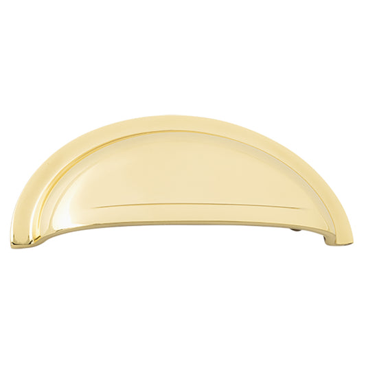 Iver Drawer Pull Sarlat Polished Brass H38xL96mm CTC64mm