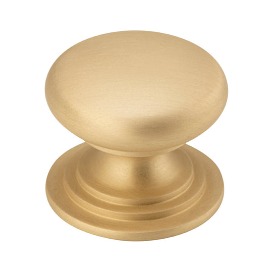 Iver Cupboard Knob Sarlat Brushed Brass P32xD38mm