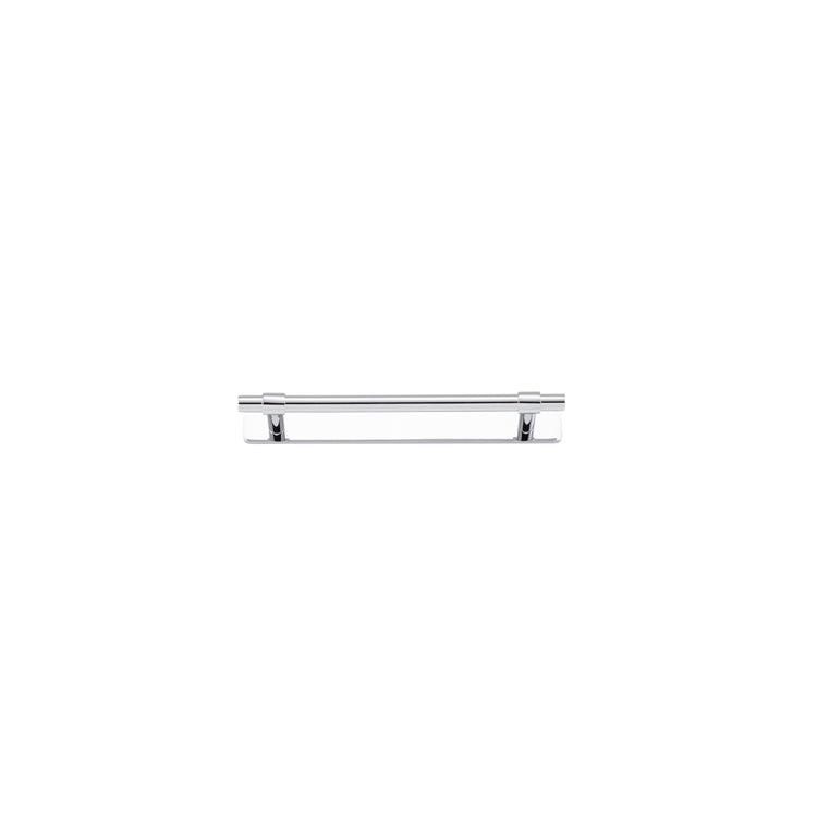 Iver Cabinet Pull Helsinki Polished Chrome With Backplate L205xW24xP39mm CTC160mm