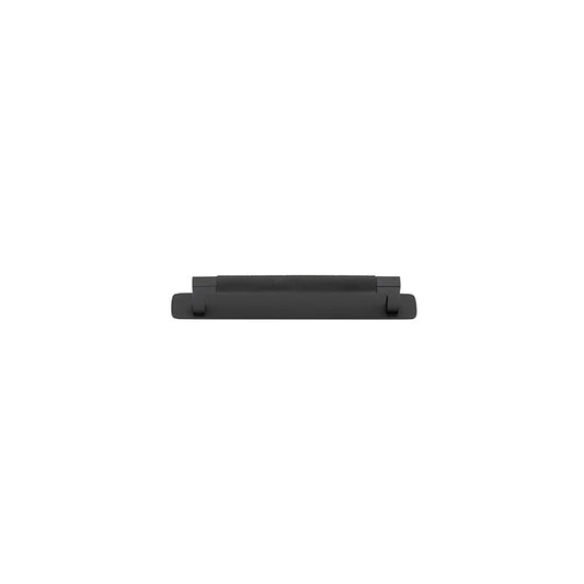 Iver Cabinet Pull Brunswick Matt Black With Backplate L205xW24xP43mm CTC160mm